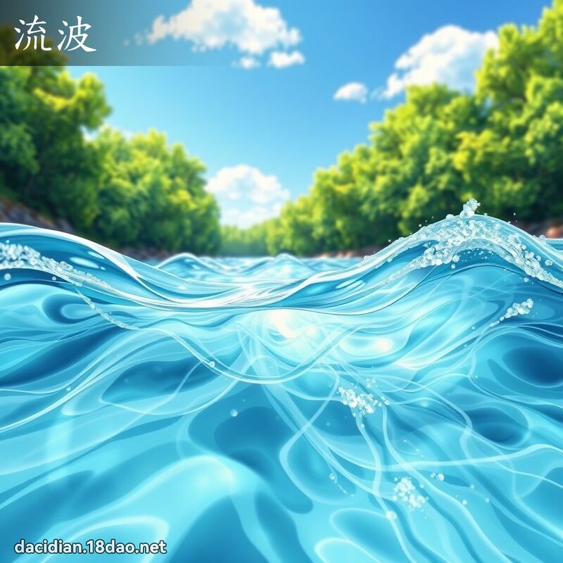 流波 - 国语大辞典配图