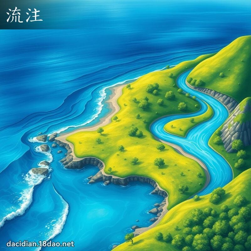 流注 - 國語大辭典配圖