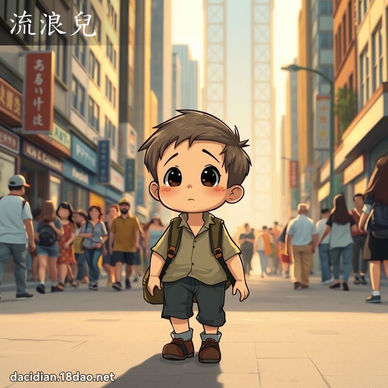 流浪兒 - 國語大辭典配圖
