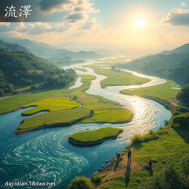 流泽 - 国语大辞典配图