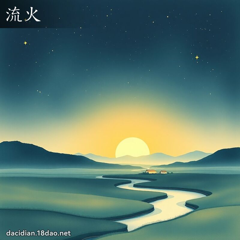 流火 - 國語大辭典配圖