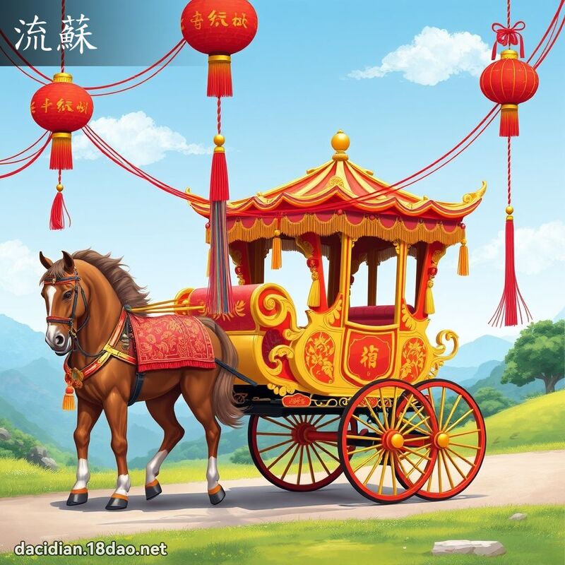 流苏 - 国语大辞典配图
