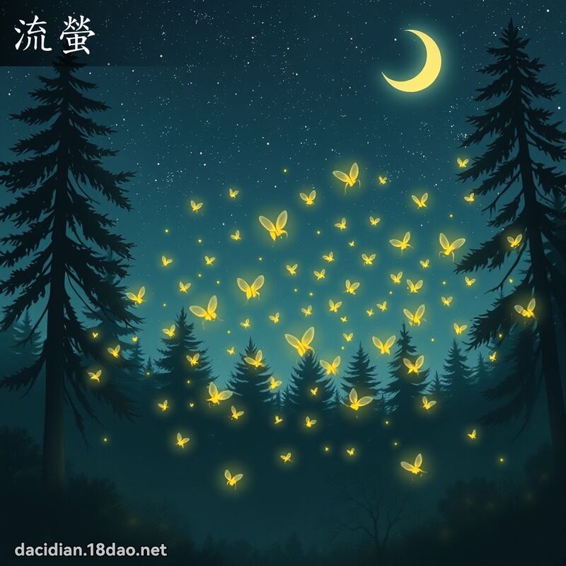 流螢 - 國語大辭典配圖