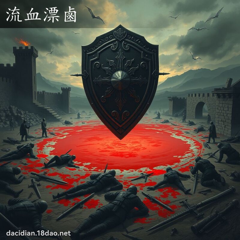流血漂鹵 - 國語大辭典配圖