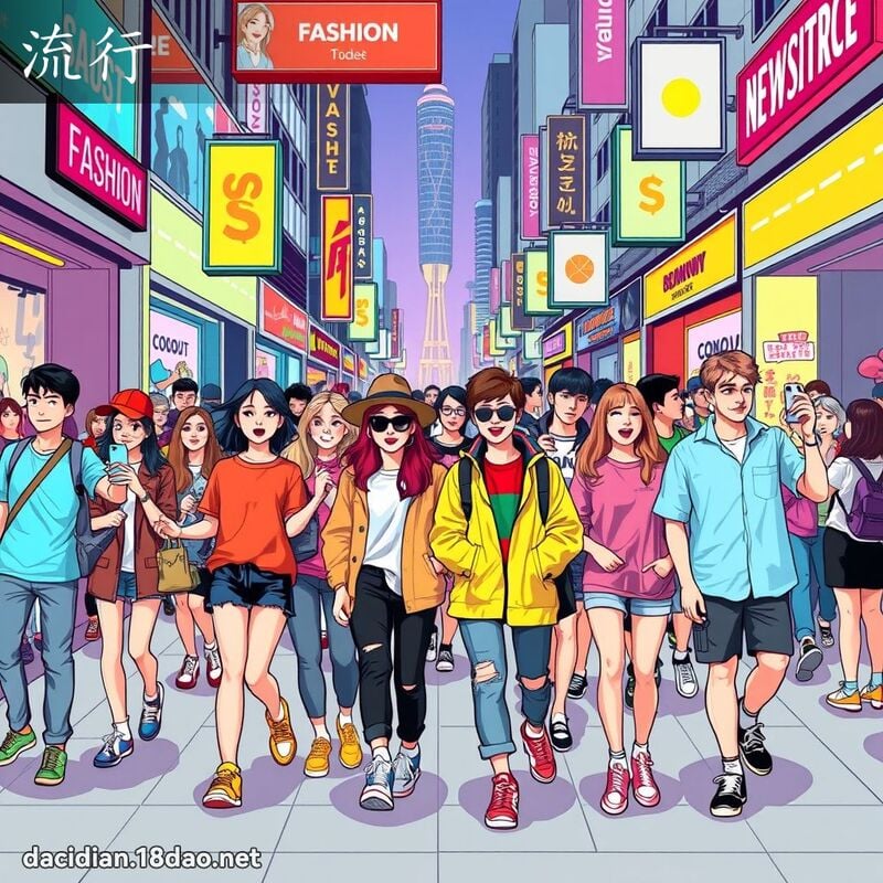 流行 - 国语大辞典配图