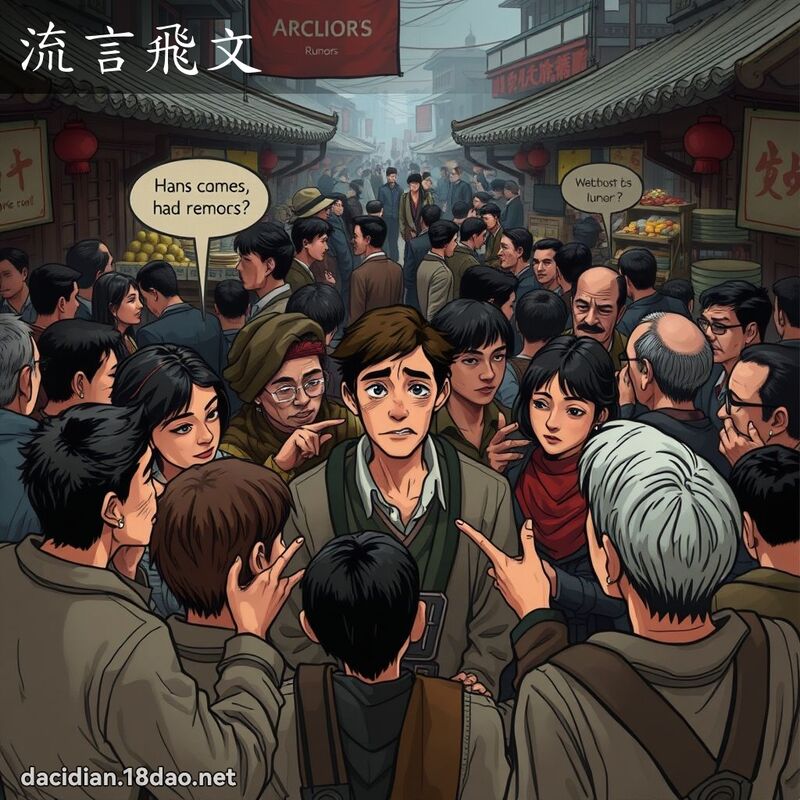 流言飞文 - 国语大辞典配图
