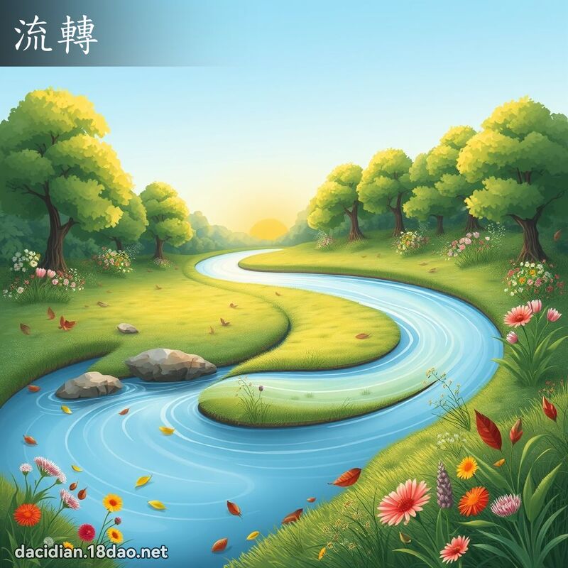 流转 - 国语大辞典配图