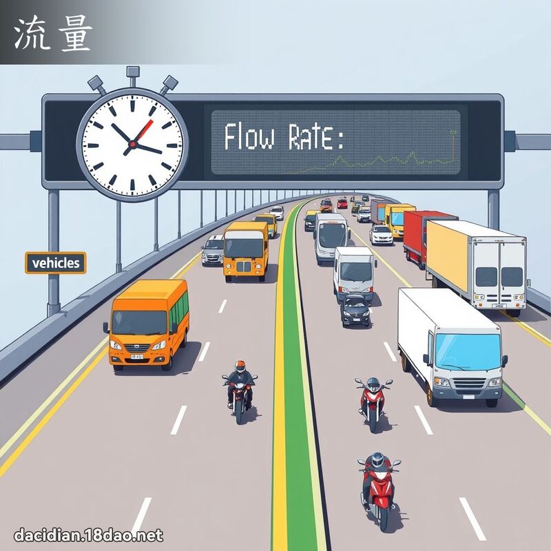 流量 - 国语大辞典配图