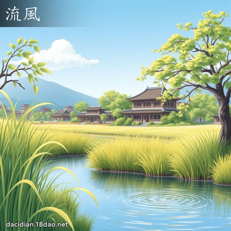 流风 - 国语大辞典配图