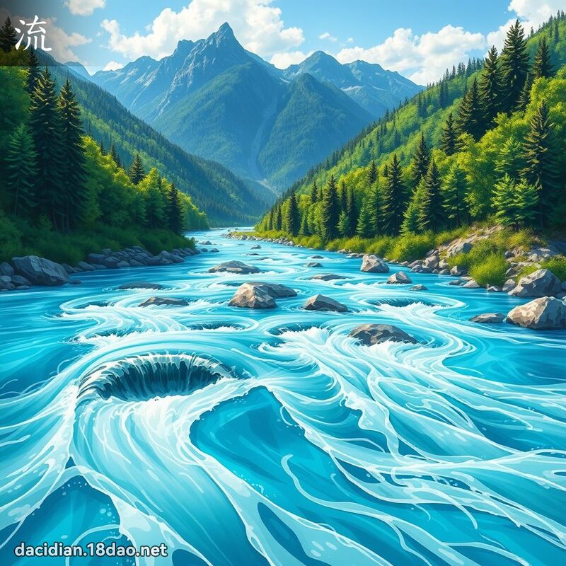 流 - 国语大辞典配图
