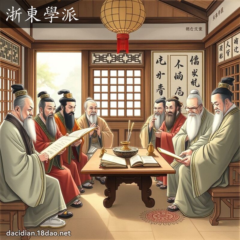 浙东学派 - 国语大辞典配图