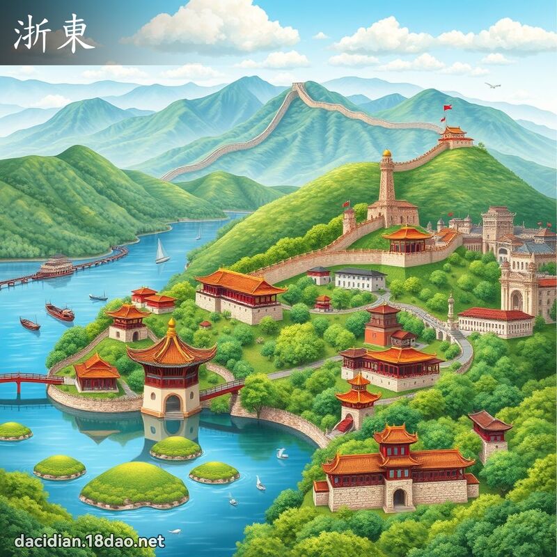 浙东 - 国语大辞典配图