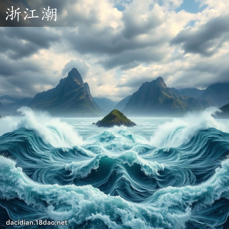 浙江潮 - 國語大辭典配圖