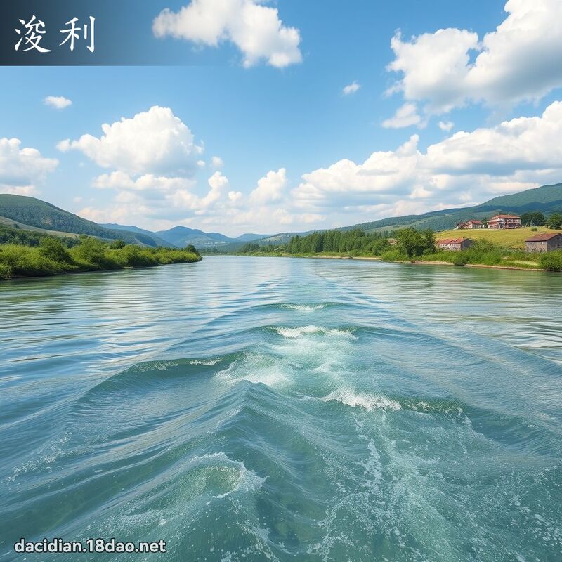 浚利 - 國語大辭典配圖