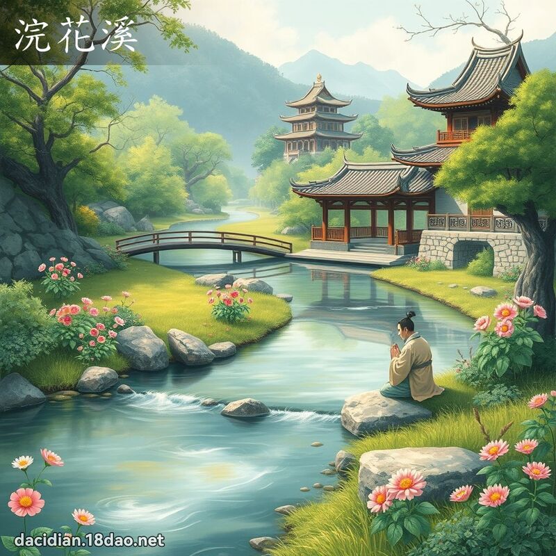浣花溪 - 國語大辭典配圖