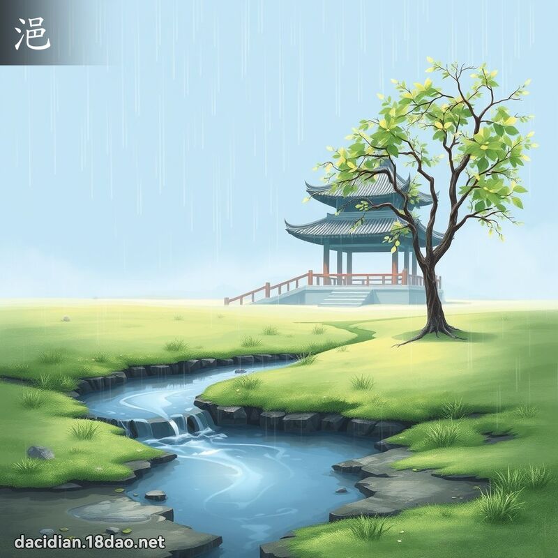 浥 - 國語大辭典配圖