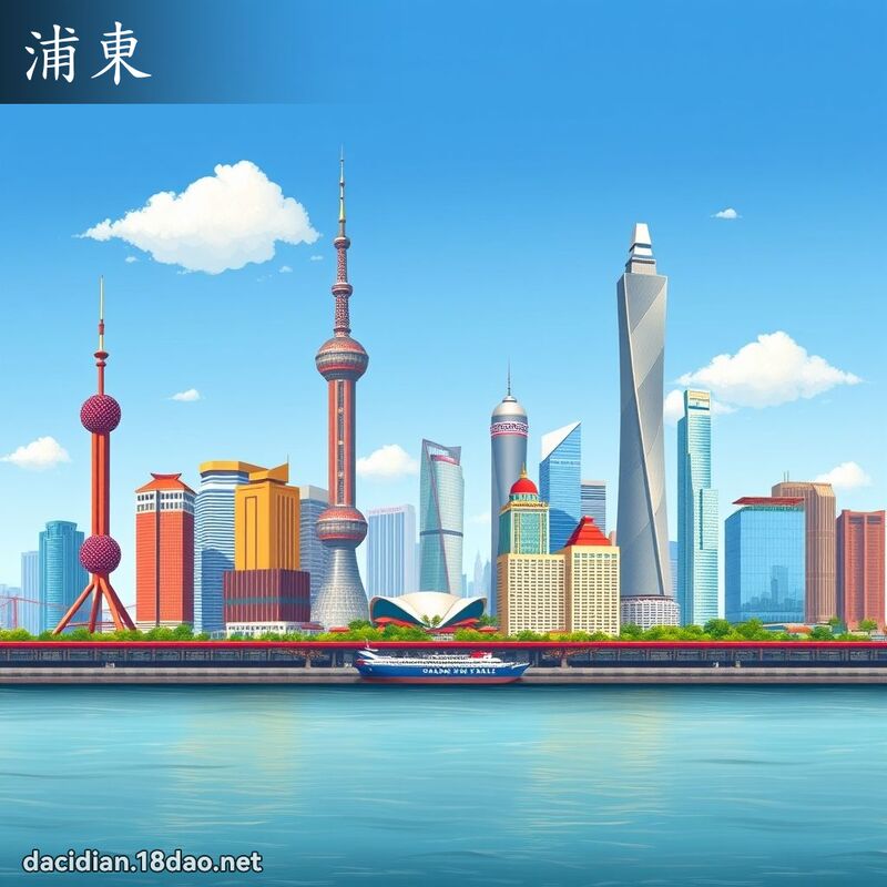 浦東 - 國語大辭典配圖