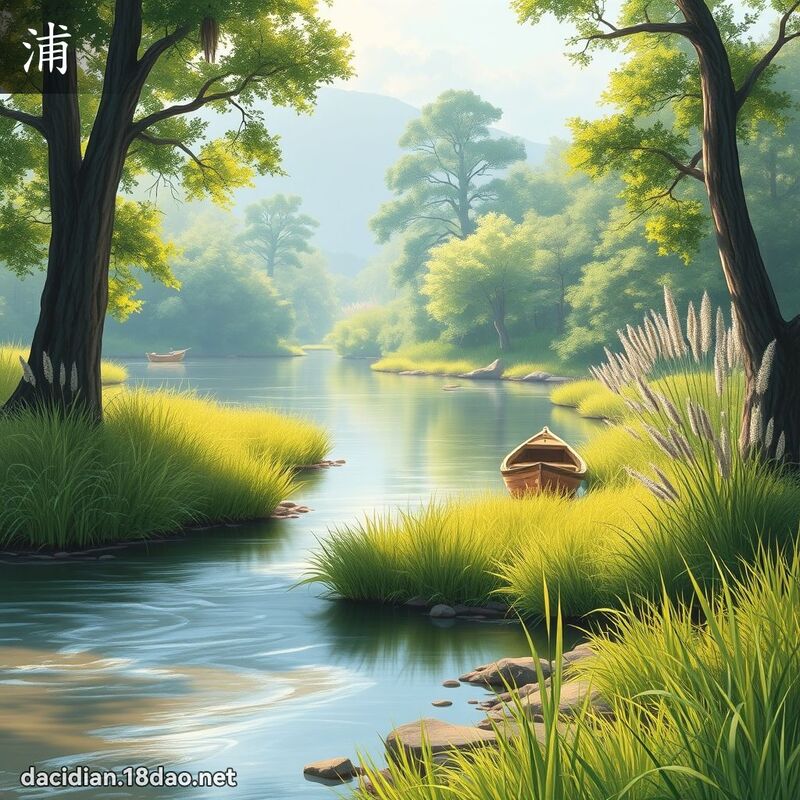 浦 - 国语大辞典配图