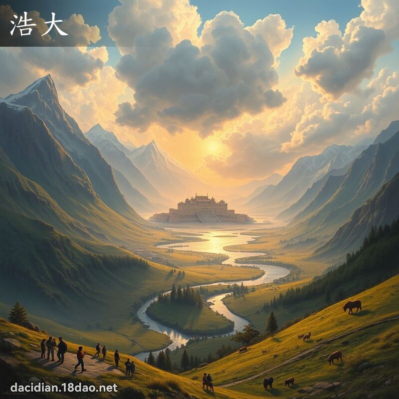 浩大 - 國語大辭典配圖