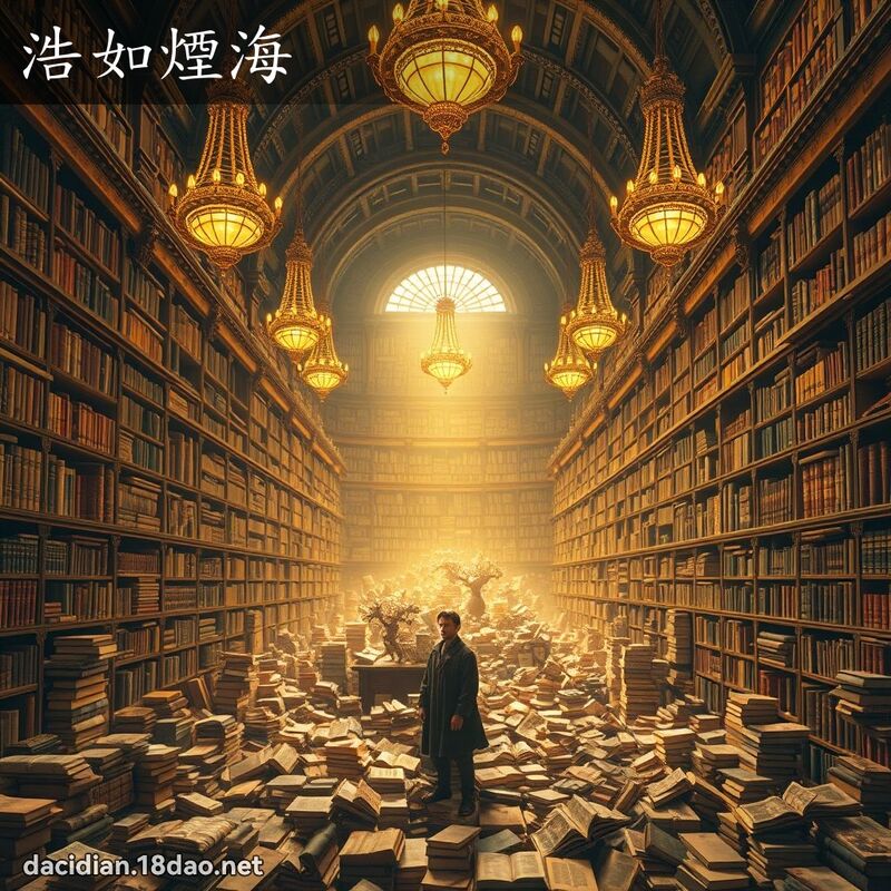 浩如煙海 - 國語大辭典配圖