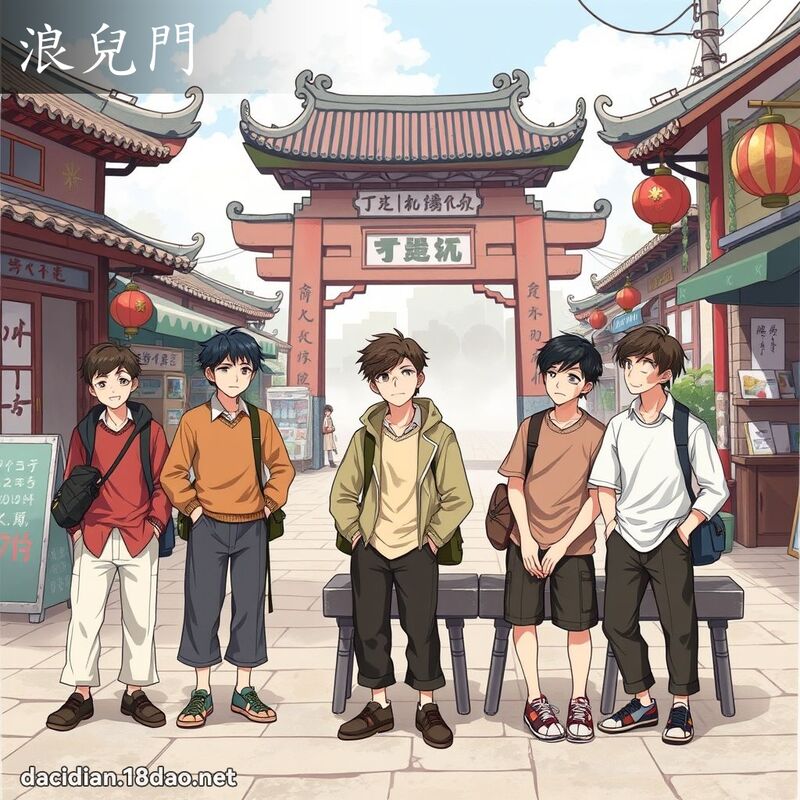 浪兒門 - 國語大辭典配圖
