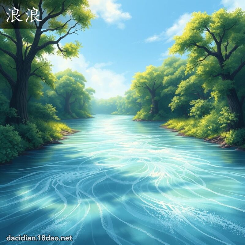 浪浪 - 國語大辭典配圖