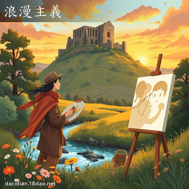 浪漫主義 - 國語大辭典配圖