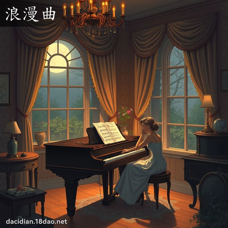 浪漫曲 - 国语大辞典配图