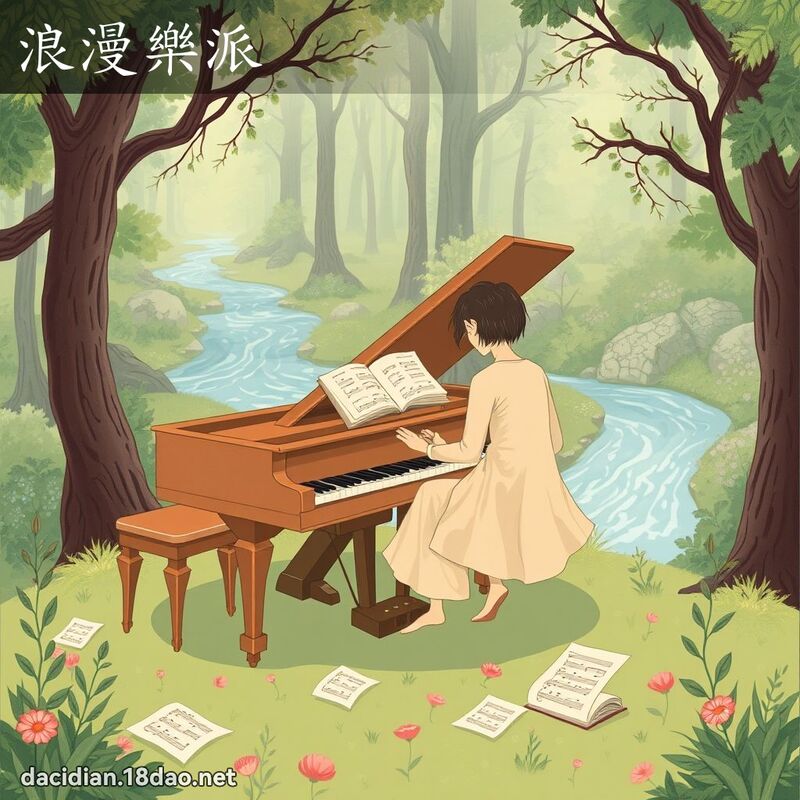 浪漫乐派 - 国语大辞典配图