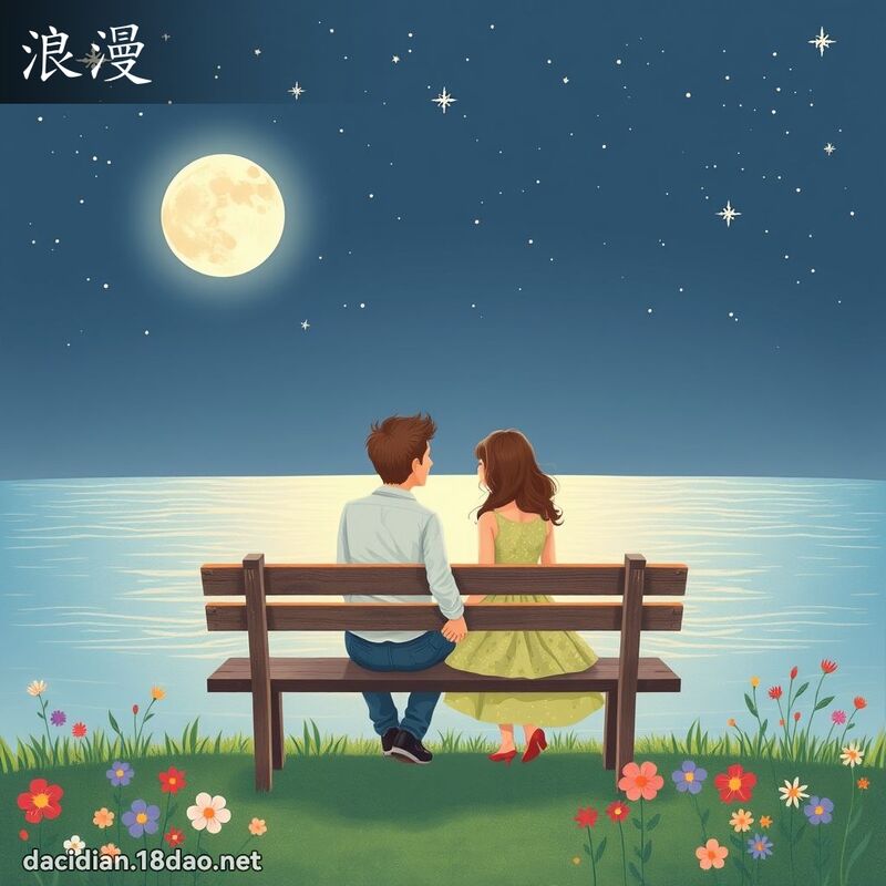 浪漫 - 国语大辞典配图