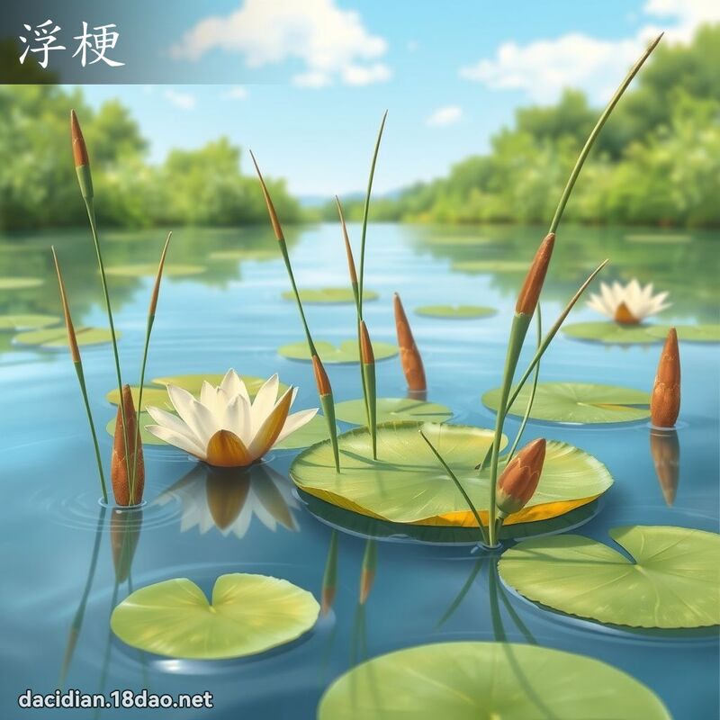 浮梗 - 国语大辞典配图