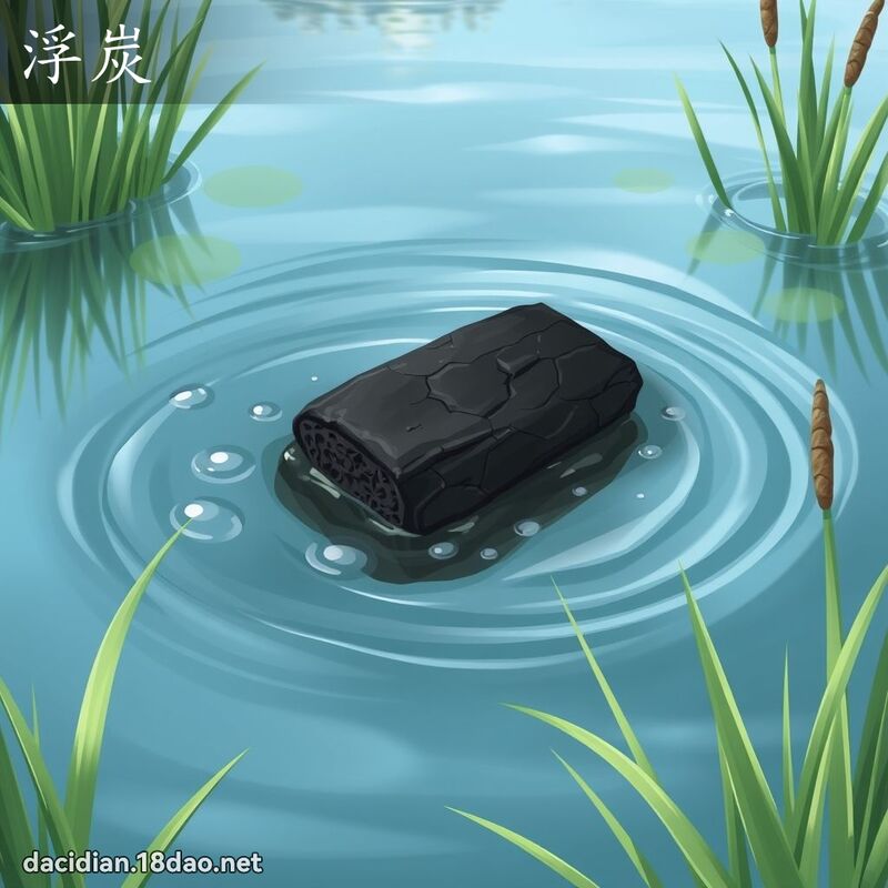 浮炭 - 國語大辭典配圖