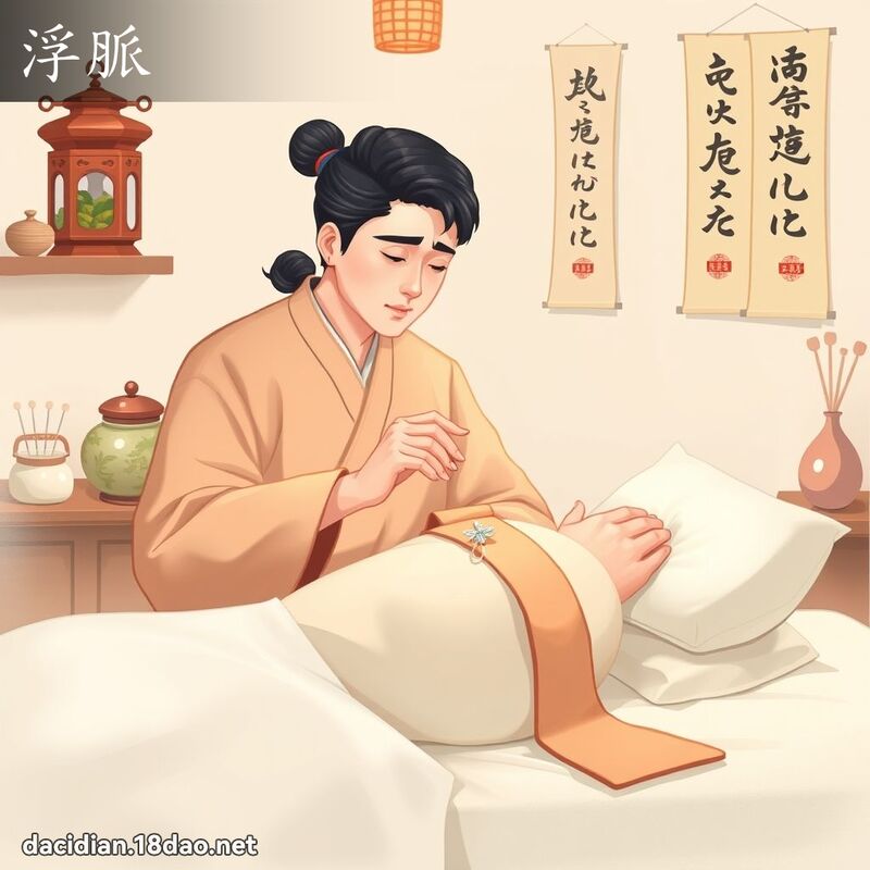 浮脈 - 國語大辭典配圖