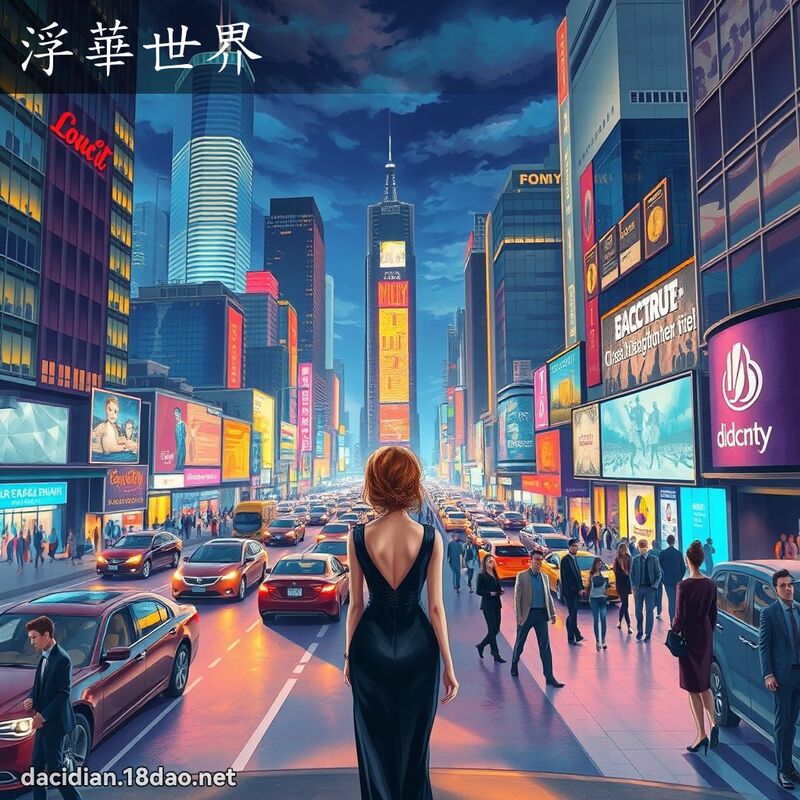 浮华世界 - 国语大辞典配图