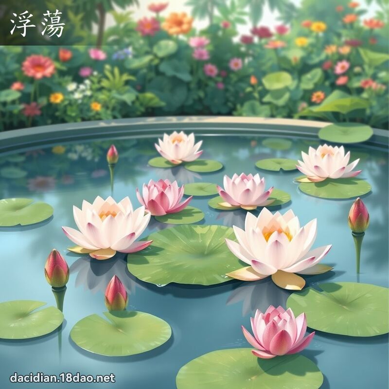 浮蕩 - 國語大辭典配圖