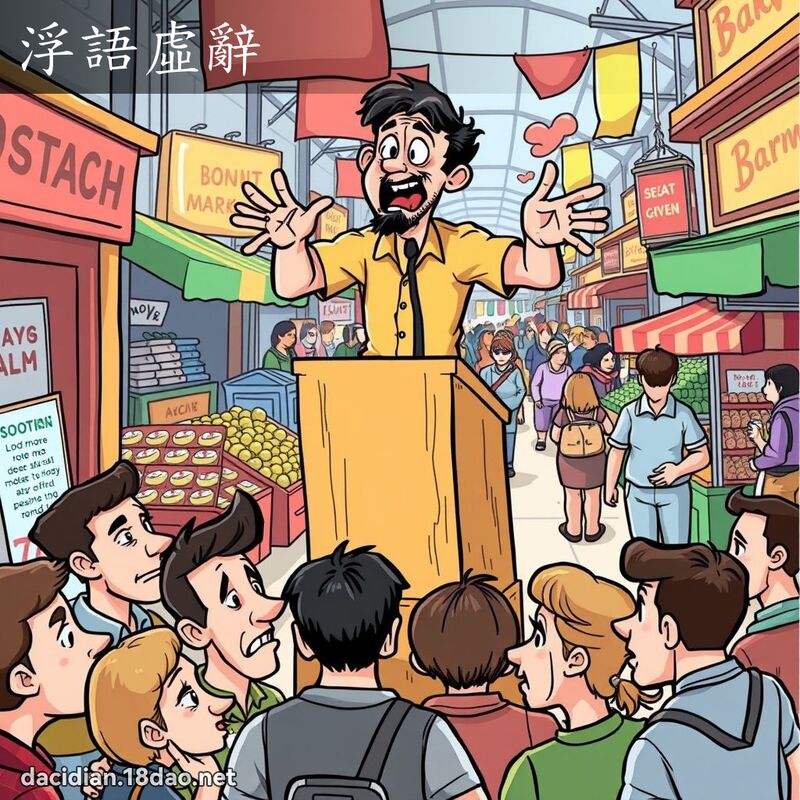 浮語虛辭 - 國語大辭典配圖