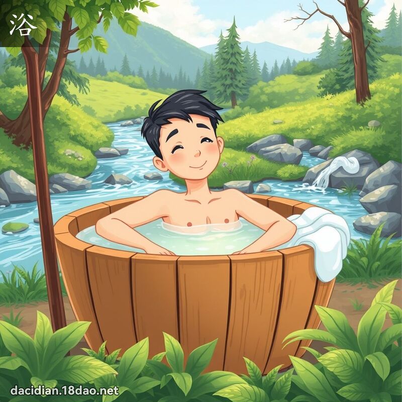 浴 - 國語大辭典配圖