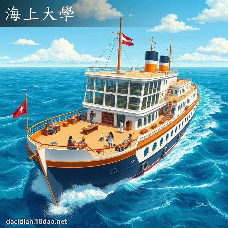 海上大學 - 國語大辭典配圖