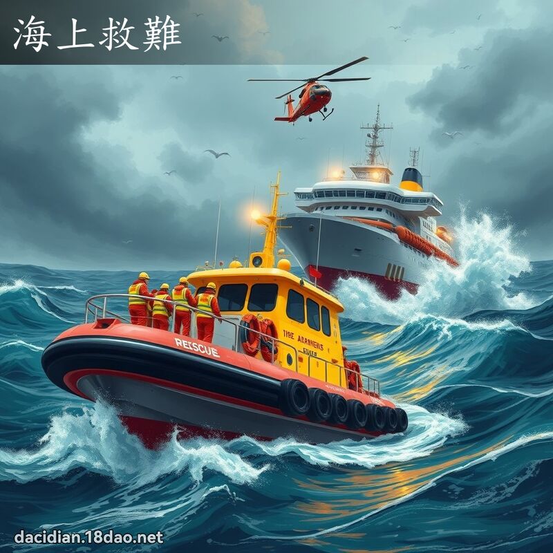 海上救難 - 國語大辭典配圖