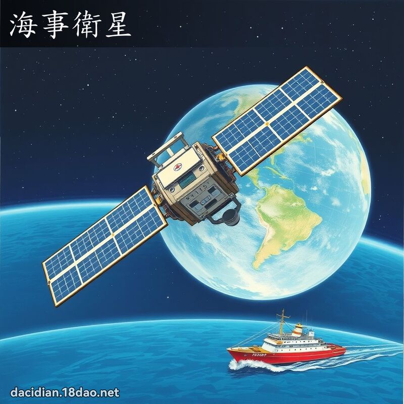 海事衛星 - 國語大辭典配圖