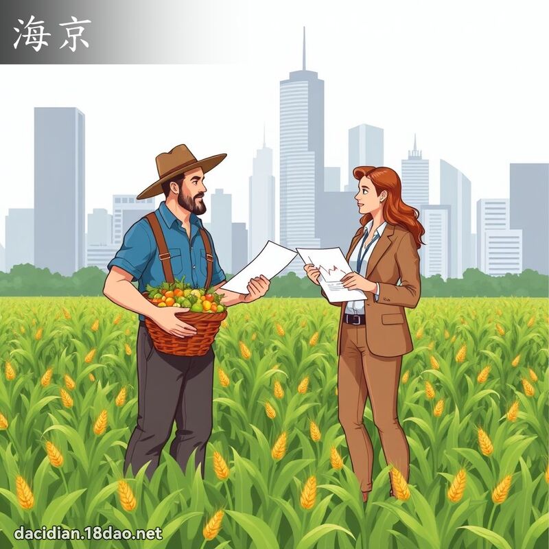 海京 - 国语大辞典配图