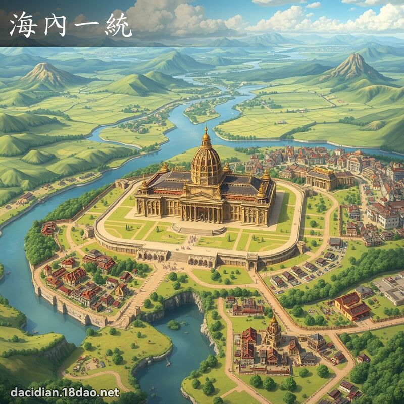 海內一統 - 國語大辭典配圖