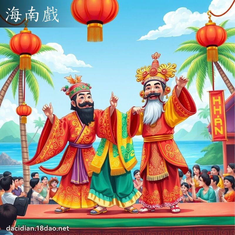 海南戲 - 國語大辭典配圖