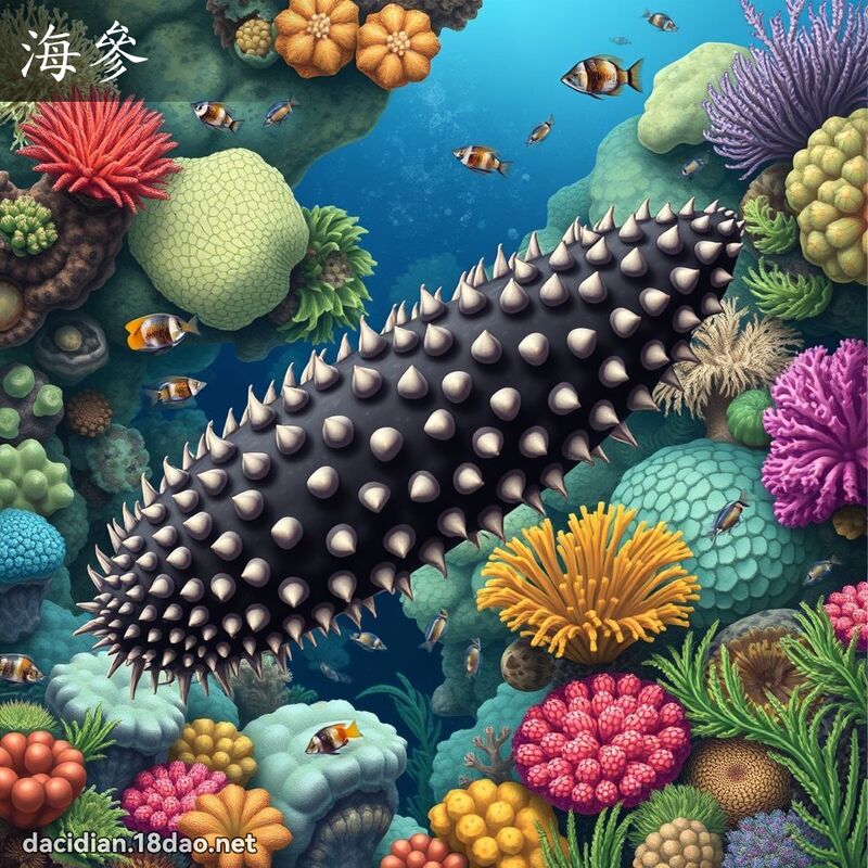 海參 - 國語大辭典配圖