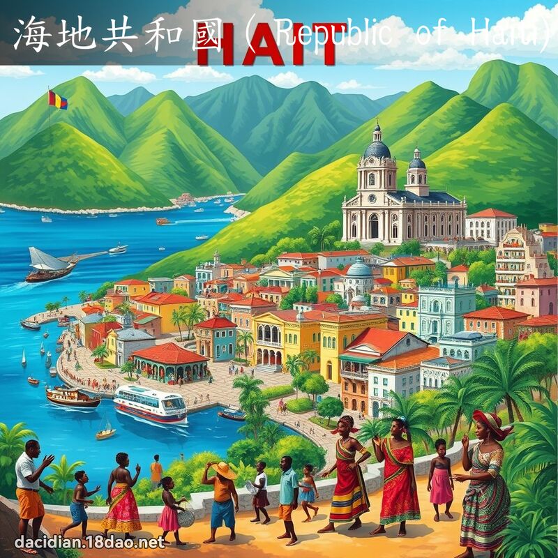 海地共和國（Republic of Haiti) - 國語大辭典配圖