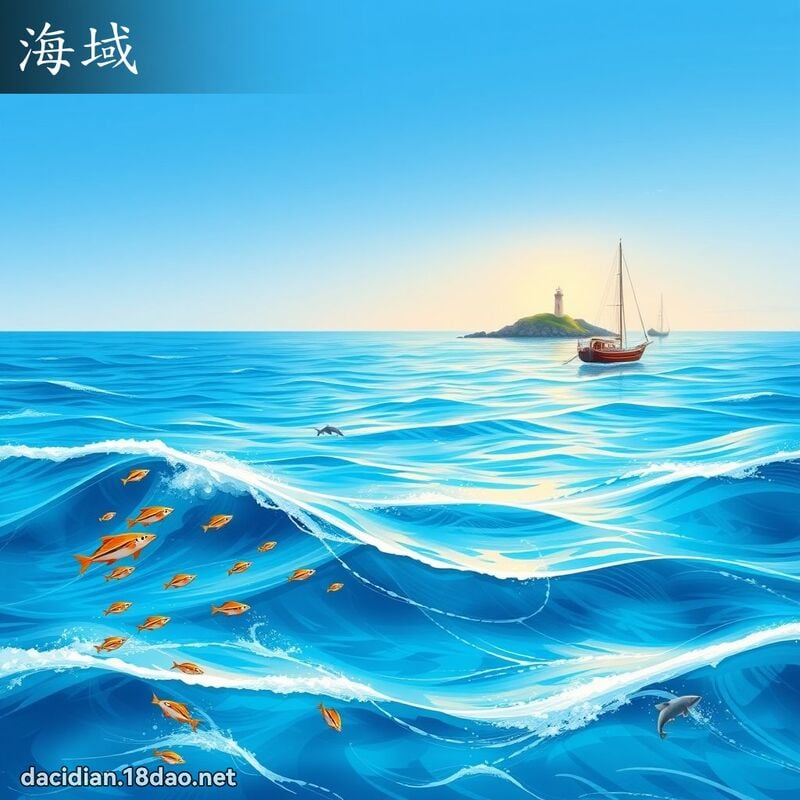 海域 - 國語大辭典配圖
