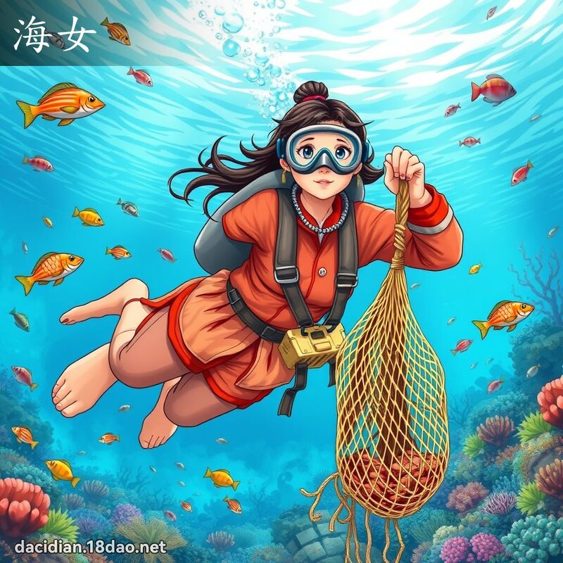 海女 - 國語大辭典配圖