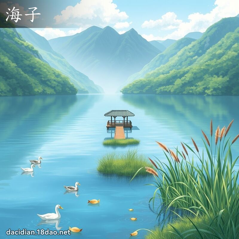 海子 - 國語大辭典配圖