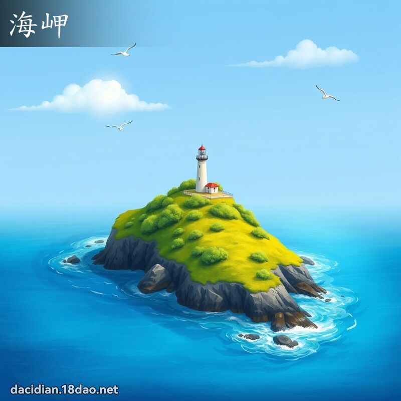 海岬 - 國語大辭典配圖