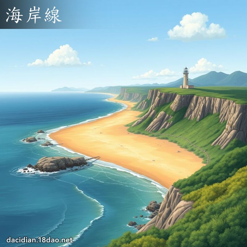 海岸线 - 国语大辞典配图